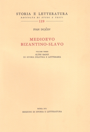 Medioevo bizantino-slavo. III