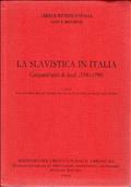La slavistica in Italia
