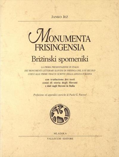 Monumenta Frisingensia/Brižinski spomeniki