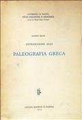 Introduzione alla paleografia greca