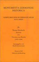 Thomas Ebendorfer, Diarium sive Tractatus cum Boemis (1433-1436)