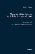 Marcus Marulus and the Biblia Latina of 1489
