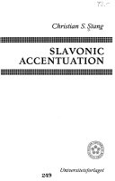 Slavonic accentuation 