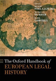 The Oxford Handbook of European Legal History