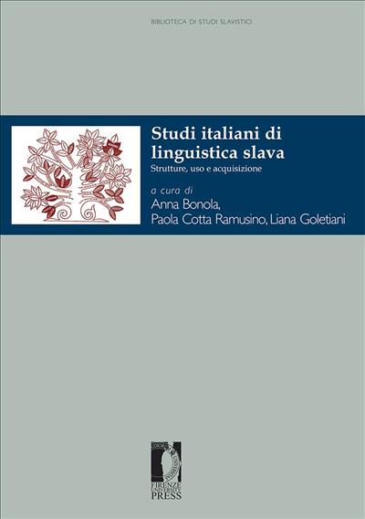 Studi italiani di linguistica slava