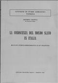 La conoscenza del mondo slavo in Italia
